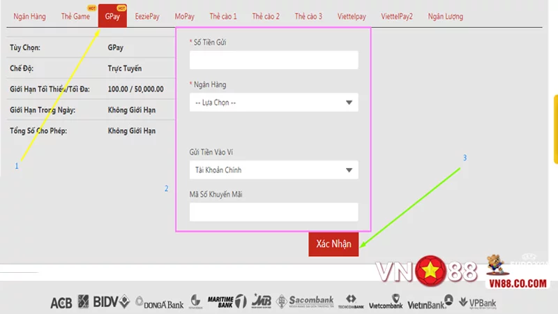 Hướng dẫn nạp tiền vào nhà cái một cách nhanh chóng Hướng dẫn nạp tiền vào nhà cái một cách nhanh chóng