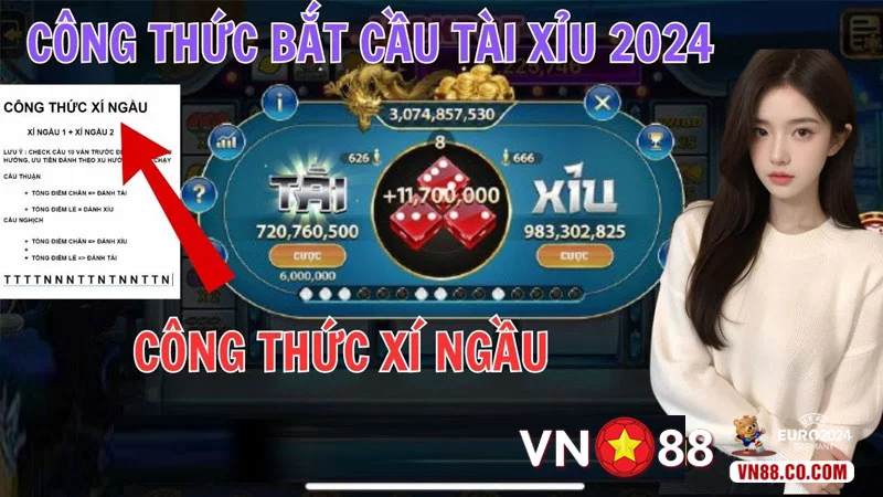 Người chơi nên áp dụng các công thức trong bắt cầu tài xỉu Người chơi nên áp dụng các công thức trong bắt cầu tài xỉu